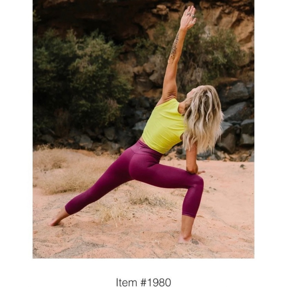 Zyia Metallic LNT leggings Capri